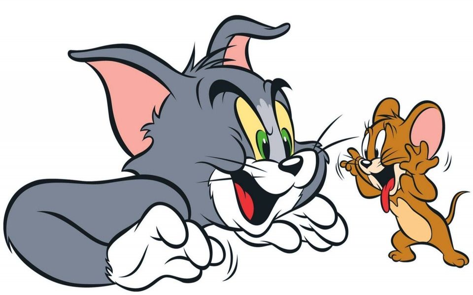 hình nền Tom and Jerry 4k phong cách hoạt hình