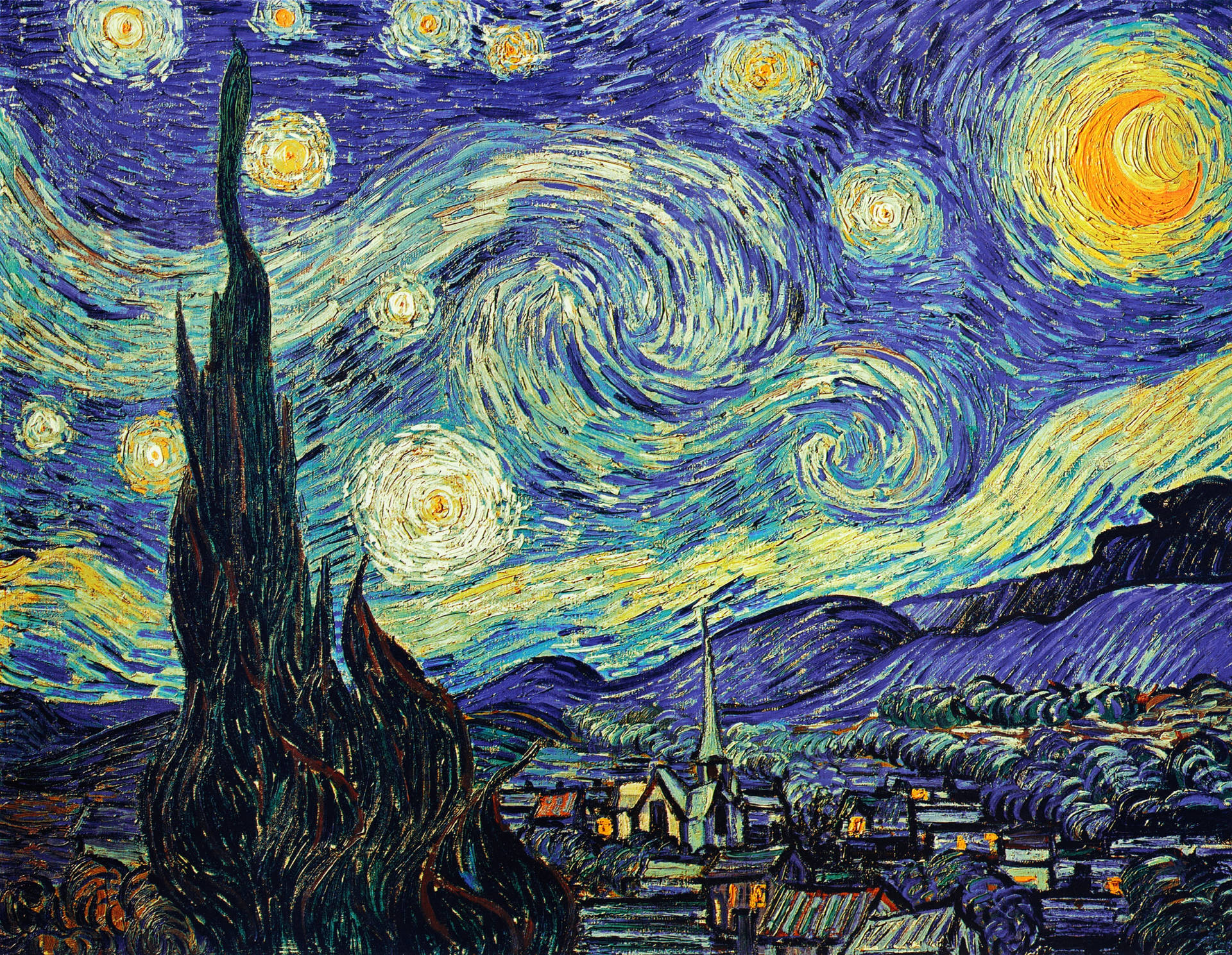 Hình nền Van Gogh 4K đẹp