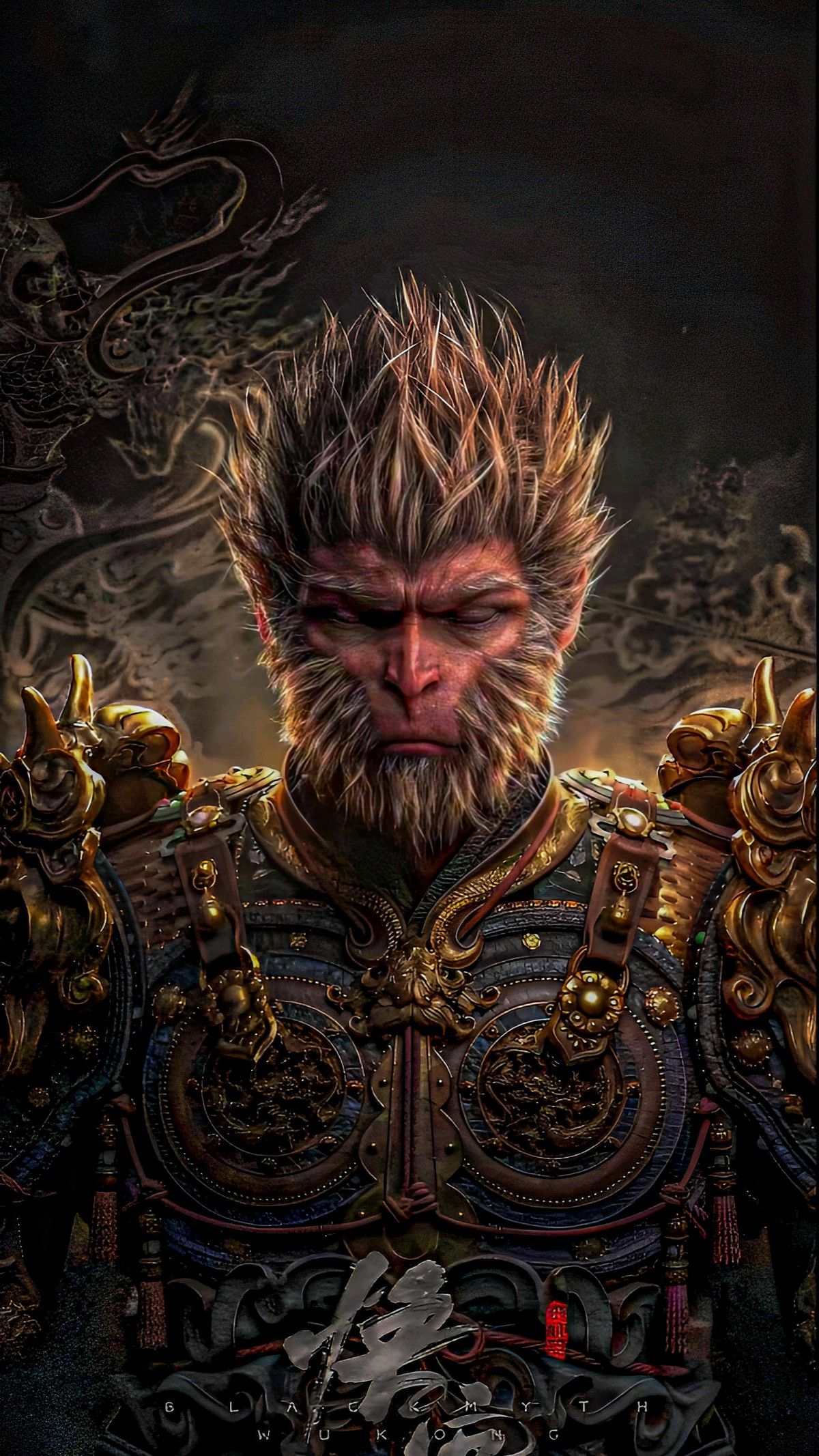 hình nền Wukong 4K cho điện thoại