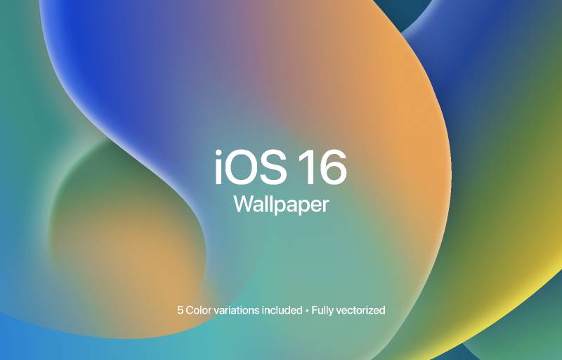 Hòa mình vào sắc màu tươi sáng với hình nền IOS 16 4K tuyệt đẹp